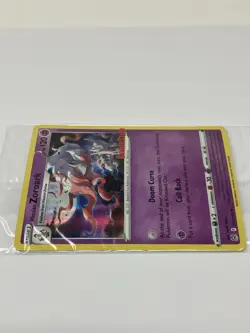 Pokemon Sealed Promo Card TCG Hisuian Zoroark GameStop Holo 076/196 - Image 4