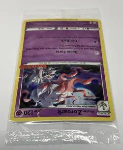 Pokemon Sealed Promo Card TCG Hisuian Zoroark GameStop Holo 076/196 - Image 5