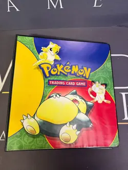 Official Pokemon Wizards Of The Coast 1999 3 Ring Binder Vintage - Image 1