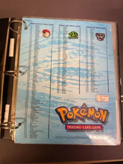 Official Pokemon Wizards Of The Coast 1999 3 Ring Binder Vintage - Image 3