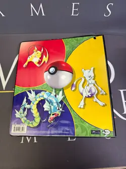 Official Pokemon Wizards Of The Coast 1999 3 Ring Binder Vintage - Image 5