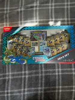 Pokemon TCG Crown Zenith Sea & Sky Premium Collection Box - Image 1