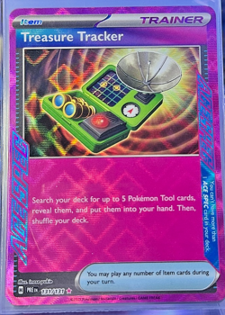 Treasure Tracker ACE SPEC 131/131 Pokemon Tool Holo Trainer Card - Image 1