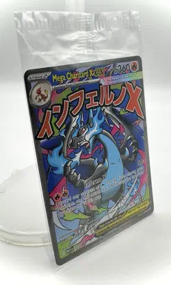 Pokemon TCG - Mega Charizard X ex 023 Phantasmal Flames Black Star Promo, NM+ - Image 2