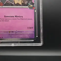 Pokemon TCG Card Team Rocket's Mimikyu 087/182 Destined Rivals *STAFF* - ACE 10 - Image 3