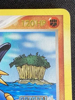 Pokemon TCG Swampert EX Crystal Guardians 27/100 Reverse Holo Rare Stamped MP/HP - Image 2