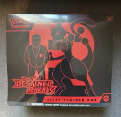 Pokemon TCG Scarlet & Violet Destined Rivals Elite Trainer Box ETB Sealed - Image 1