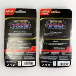 *NEW* Pokemon TCG Mega Evolutions: Phantasmal Flames Blister Pack - 2 Pack Set - Image 2