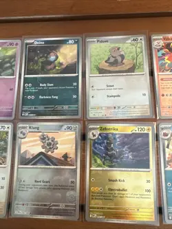 Pokemon Master Ball Pattern Lot of 8 White Flare Black Bolt Pokemon Card Game NM - Image 3