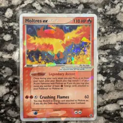 Moltres ex 115/112 Pokemon TCG: EX FireRed & LeafGreen Secret Rare Holo - Image 1