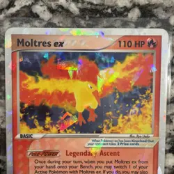 Moltres ex 115/112 Pokemon TCG: EX FireRed & LeafGreen Secret Rare Holo - Image 2
