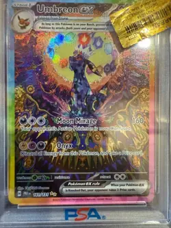 Umbreon ex 161 PSA 10 Prismatic Evolutions 2025 Gem Mint SIR Pokemon eeveelution - Image 2