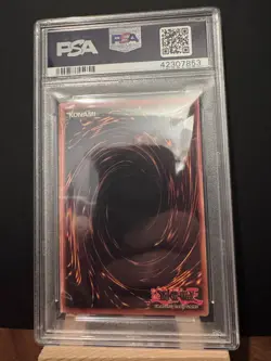 2002 Yu-Gi-Oh! Dark Magician SDY-06 PSA 8 - Image 3
