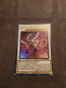 YuGiOh! Bystial Dis Pater CYAC-EN041 Ultra Rare 1st Ed NM - Image 1