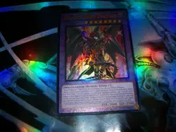 Red-Eyes Dark Dragoon 1st Edition Prismatic Ultimate Rare RA02-EN021 Yu-Gi-Oh! - Image 1