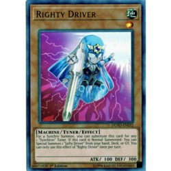 *** RIGHTY-DRIVER *** ULTRA RARE MINT/NM DUPO-EN032 YUGIOH! - Image 1
