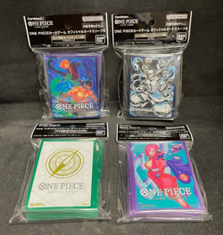 ONE PIECE TCG: Card Sleeves Volume 5 (Set of 4) BRAND NEW - Image 1