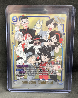 Son Goku : Childhood FB06-119 Secret Rare Manga Booster 02 Dragon Ball Card Eng - Image 1