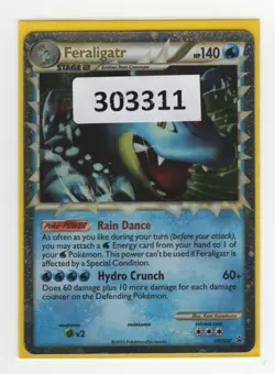 (303311) FERALIGATR PRIME HGSS07 Ultra Rare Holo HGSS Pokemon Promo Card - Image 1