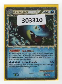(303310) FERALIGATR PRIME HGSS07 Ultra Rare Holo HGSS Pokemon Promo Card - Image 1