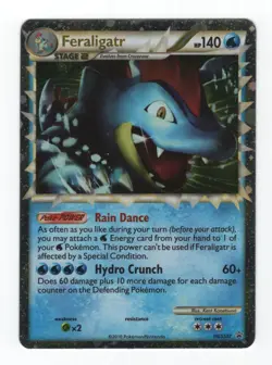(303310) FERALIGATR PRIME HGSS07 Ultra Rare Holo HGSS Pokemon Promo Card - Image 2