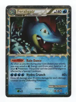 (303309) FERALIGATR PRIME HGSS07 Ultra Rare Holo HGSS Pokemon Promo Card - Image 2
