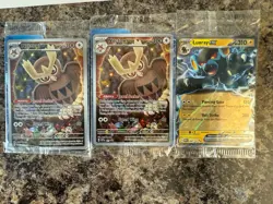 Lot of 3 Sealed Pokemon ETB Card Packs Noctowl Luxray and more - Image 1