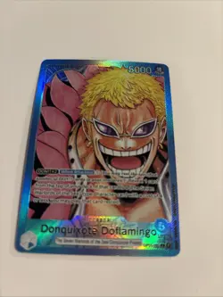 Donquixote Doflamingo Leader DIY Alt Art Full Art One Piece Card Foil English - Image 1
