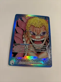 Donquixote Doflamingo Leader DIY Alt Art Full Art One Piece Card Foil English - Image 2