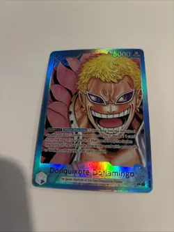 Donquixote Doflamingo Leader DIY Alt Art Full Art One Piece Card Foil English - Image 3
