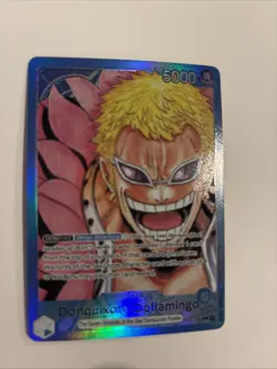 Donquixote Doflamingo Leader DIY Alt Art Full Art One Piece Card Foil English - Image 4