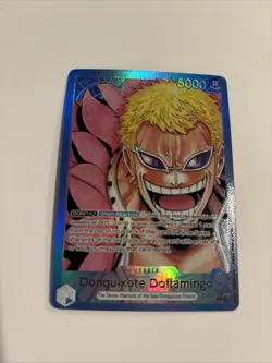 Donquixote Doflamingo Leader DIY Alt Art Full Art One Piece Card Foil English - Image 5