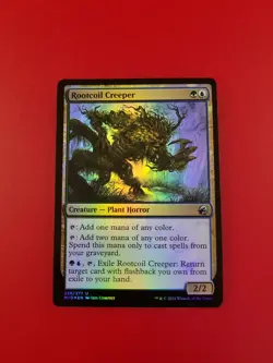1x Rootcoil Creeper | FOIL | Innistrad Midnight Hunt | MTG Magic Cards - Image 3