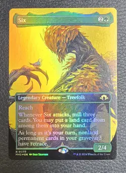 Six (Borderless) Modern Horizons 3 Foil MTG NM Magic Card - Image 1