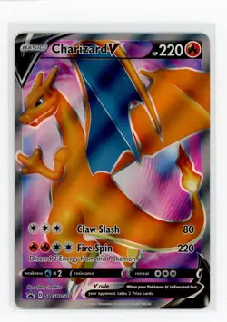Pokemon Sword & Shield Promo Cards #SWSH050 Charizard V - Image 1