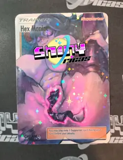 Hex Maniac-Custom Card Goddess Story Waifu-HLW59-Star Finish-Halloween 2022 - Image 1