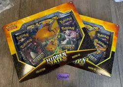 Pokemon Hidden Fates Raichu GX Collection Box 4 Booster Pack Promo Jumbo Card - Image 2