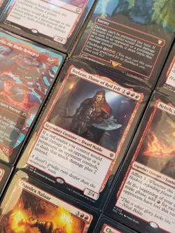 Custom Mono Red Damage Commander deck: TORBRAN THANE OF RED FELL Magic 100 cards - Image 1