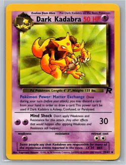 Vintage Pokemon Team Rocket Unlimited WOTC - Pick Your Card - Complete Your Set - Image 5