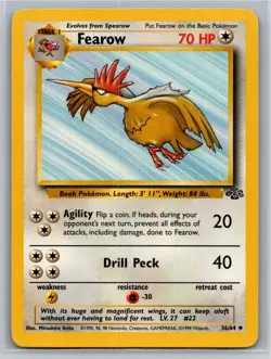 Pokemon Jungle Set Unlimited - Choose Your Card! 1999 Vintage WoTC - LP - Image 4