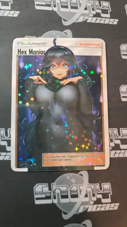 Hex Maniac-Custom Card Goddess Story Waifu-HLW29-Star Finish-Halloween 2022 - Image 1