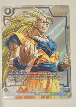 Son Goku - SB02-023 Alternate Art Manga Booster 02 Dragon Ball Card English - Image 1