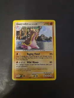 Pokemon TCG Gastrodon 9/132 Holo Secret Wonders 2007 LP Pokemon Rare Card Swirl - Image 1