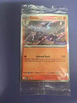 Pokemon Phantasmal Flames Prerelease Staff Promo Cards Sealed Set of 4 Sealed - Image 2