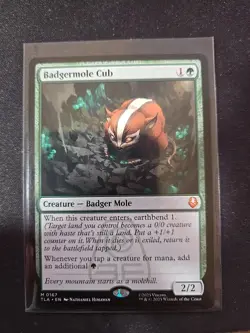 MTG: Badgermole Cub - Avatar: The Last Airbender NM English - Image 1