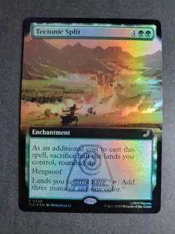Tectonic Split (Extended Art Foil) Rare MTG Avatar Eternal - Image 1
