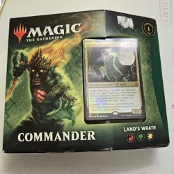 Land's Wrath Commander Deck 2020 Zendikar Rising NEW & SEALED - Image 1