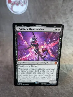 MTG, Gwenom, Remorseless (#056), Marvel's Spider-Man, Non-Foil, NM Mythic - Image 1