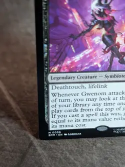 MTG, Gwenom, Remorseless (#056), Marvel's Spider-Man, Non-Foil, NM Mythic - Image 3