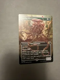 Sowing Mycospawn (Borderless) [Modern Horizons 3] Foil Near Mint - Image 1